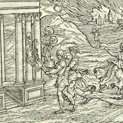 Les  Noces d’Orphée et d’Eurydice ? (L. Dolce Trasformationi Venise 1553)
