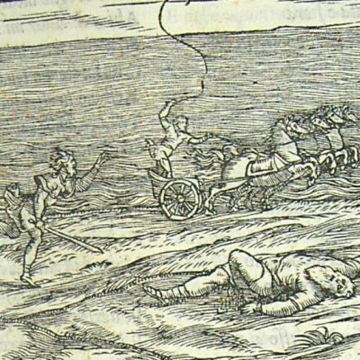 La mort d’Hippolyte ? (L. Dolce Trasformationi Venise 1553)