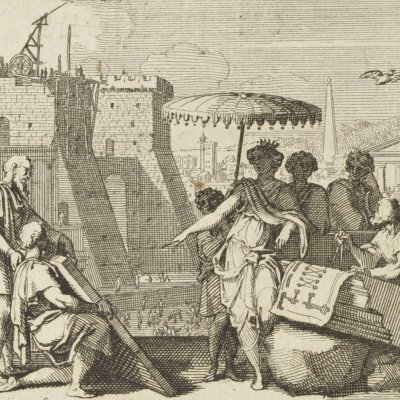 Sémiramis en colombe (Métamorphoses en rondeaux, Mabre-Cramoisy 1676) - Le Clerc