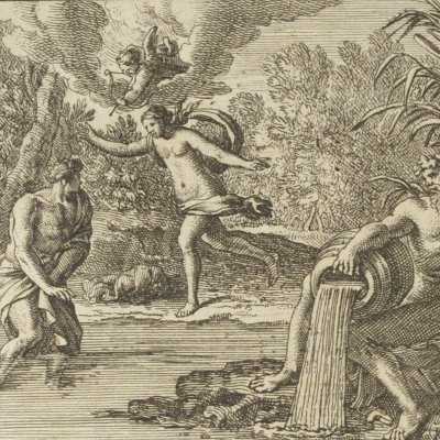 Salmacis et Hermaphrodite (Métamorphoses en rondeaux, Mabre-Cramoisy 1676)