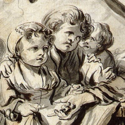 La Marchande de marrons - Greuze