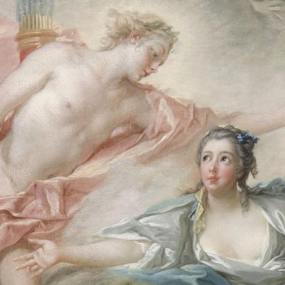 Apollon révélant sa divinité à la bergère Issé - Boucher