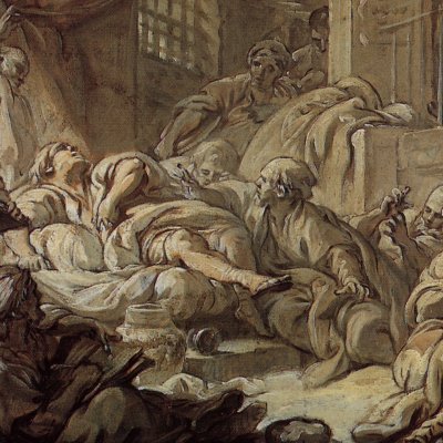 La mort de Socrate - Boucher