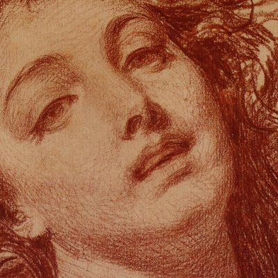 La Volupté (Mme Greuze ?) - Greuze