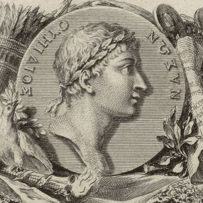 Titre gravé (Métamorphoses trad Banier 1767) - Choffard