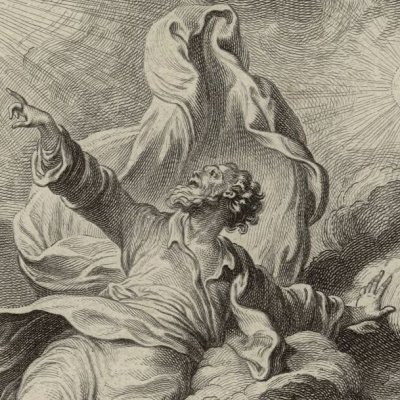 La création du monde (Métamorphoses Banier 1767, l.1) - Eisen