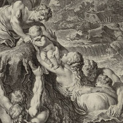 Le déluge (Métamorphoses Banier 1767, l.1) - Eisen