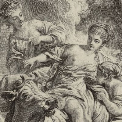 The Abduction of Europe (Métamorphoses Banier 1767) - Boucher