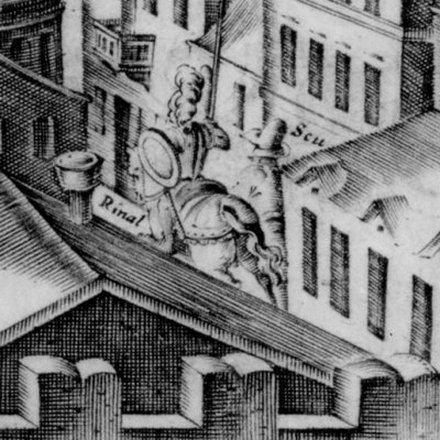 Renaud rencontre Dalinde (Roland furieux Franceschi 1584 ch5) - G. Porro