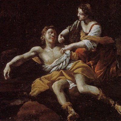 Paysage avec Angélique et Médor - Lanfranco et Tassi