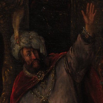 Esther, Aman et Assuérus - Jan Steen