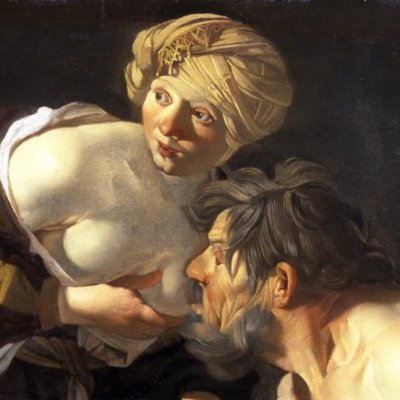 Cimon and Pero, also known as Roman Charity - Dirck van Baburen