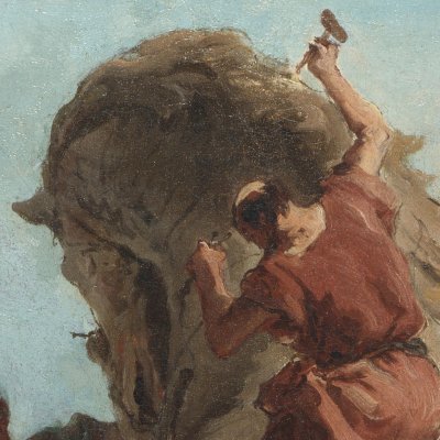 The Trojan Horse - Tiepolo