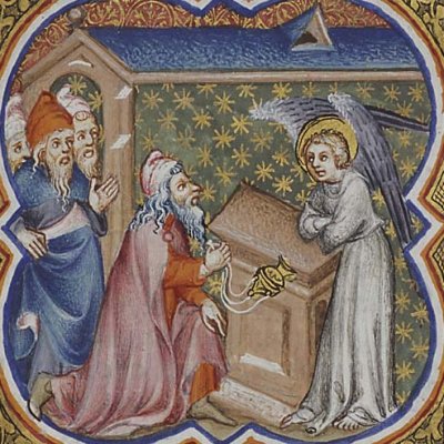 L’annonce à Zaccharie (P Comestor Bible historiale) - Jean Bondol