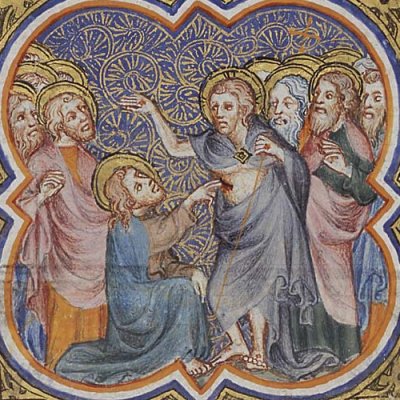 L’incrédulité de saint Thomas (P Comestor Bible historiale) - Jean Bondol
