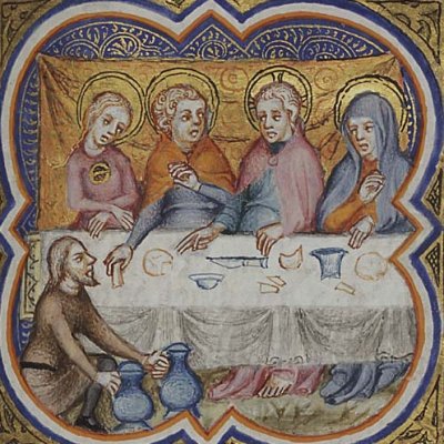 Les noces de Cana (P Comestor Bible historiale) - Jean Bondol
