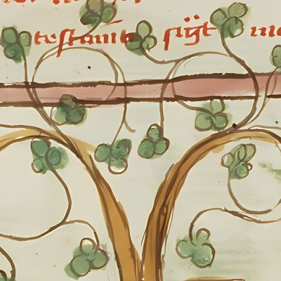 La verge d’Aaron sur l’arche d’alliance (Speculum humanæ salvationis 10C23)