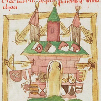La tour de David (Speculum humanæ salvationis, KB 10 C 23, F10r)