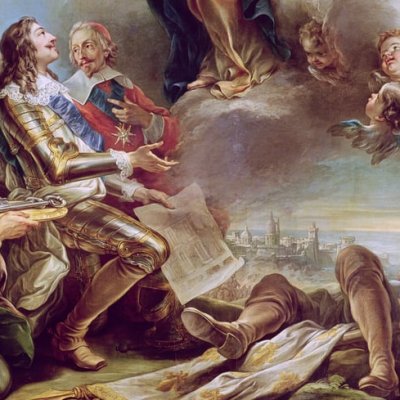 Dédicace de l’église Notre-Dame-des-Victoires par Louis XIII - Carle Vanloo
