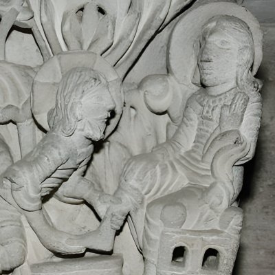 Foot washing (Autun Cathedral)