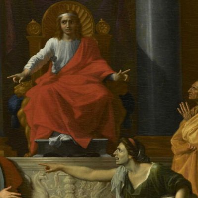 The Judgment of Solomon - Poussin