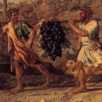 L’automne ou La grappe de Canaan ou La grappe de la Terre promise - Poussin