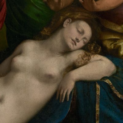 Mythological scene (Pan and Echo?) - Dosso Dossi