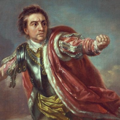 David Garrick jouant Richard III - Hayman