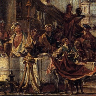 Le festin de Balthasar (sipario) - Solieri