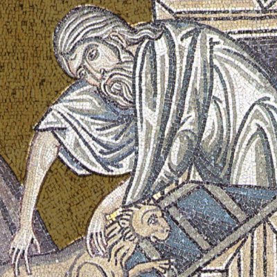 Noé fait entrer les animaux dans l’arche (Monreale)