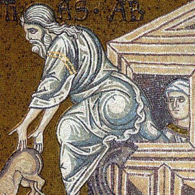 La fin du Déluge (Monreale)