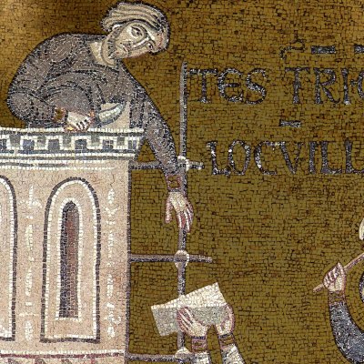 Building the Tower of Babel (Monreale)