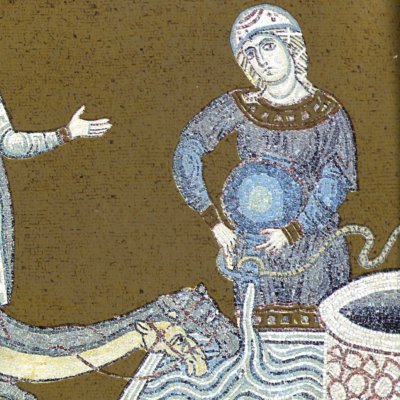 Rébecca à la fontaine (Monreale)