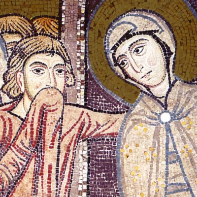 La résurrection de Lazare (Chapelle Palatine)