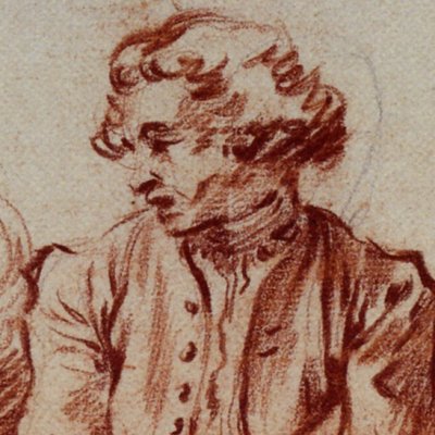 Étude pour La Flèche fouillé par Harpagon - Boucher