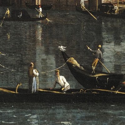 Le grand canal à Venise - Bellotto