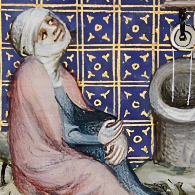 Agar et l’ange (P Comestor Bible historiale) - Jean Bondol