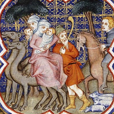 Le retour de Jacob en Canaan (P Comestor Bible historiale) - Jean Bondol