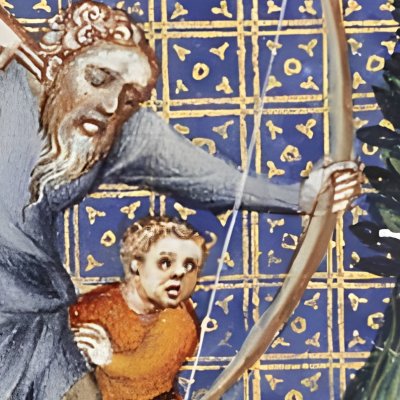 The death of Cain (P Comestor Bible historiale) - Jean Bondol