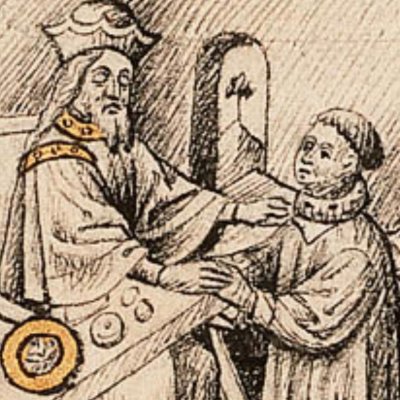 Isaac bénit Jacob (Bible d’Utrecht, KB 78D38 I, F30r)