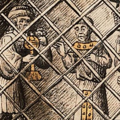Joseph in prison (Utrecht Bible)