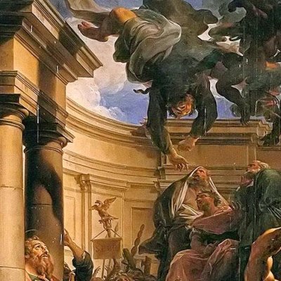 La chute de Simon Mage - Batoni