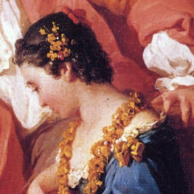 The amorous courtesan - Subleyras