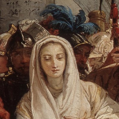 Le Christ et la femme adultère (version de Marseille) - Giandomenico Tiepolo