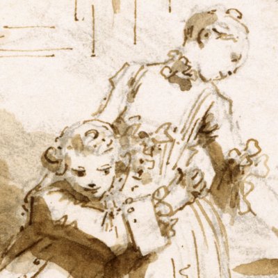 A femme avare galant escroc - Fragonard