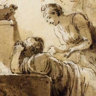 La matrone d’Éphèse - Fragonard