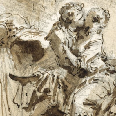 L’oraison de Saint Julien - Fragonard