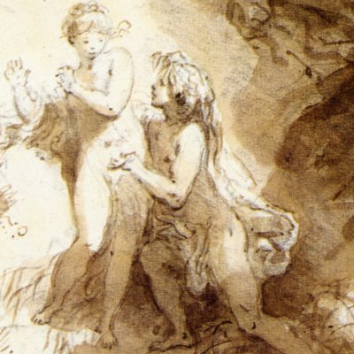 Le fleuve Scamandre - Fragonard