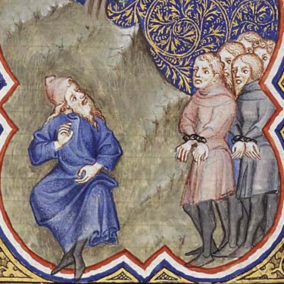 Ézéchiel parmi les déportés du Kébar (P Comestor Bible historiale) - Jean Bondol
