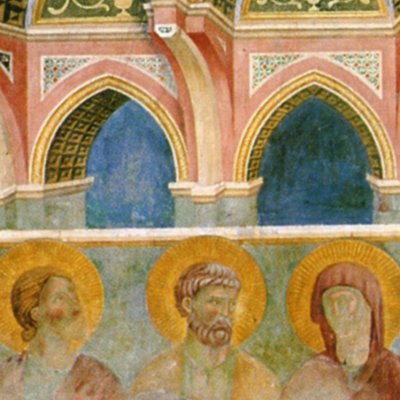 La pentecôte (Assise, basilique supérieure) - Giotto